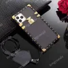 Fashion Paris Show Designer telefoonhoesjes voor iPhone 15 15pro 14 14pro 14max 13 13pro 12 11 pro max XS XR Xsmax lederen print mobiele telefoonhoes met Samsung S22 S23 ultra