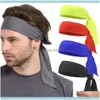 Резиновые группы ювелирные ювелирные ювелирные ювелирные изделия Spandex Hair Tie Men Band Women Sports Back joga йога лента влага