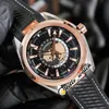 Orologi Aqua Terra da 150 m da 42 mm 22012432203001 Black World Map Dialta Mens Automatico Orologio Two Tone Steel Rose Gold Case in gomma ST4448000