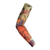 Arm Sleeves Cover Tattoos Leg Warmers Pattern designs Cool Summer Driving Riding Bycicle Suncream UV Protection Feet Sleeve Tattoo