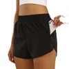 Pants Leggings Clothing Yoga Women Fitness Shorts Wardrobe Malfunction-proof Straps Multi-pocket Running Leisure, Quick-drying and