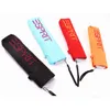 4 Colors Pencil Umbrella Small Pocket Folding Ultra-thin Light Mini Rain Women for Men Sun Gear Parasol 210721