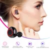 Y50 Bluetooth Tws Słuchawki Stereo Zestaw Słuchawkowy Sport Earbuds Bezprzewodowe słuchawki z mikrofonowym pudełkiem do ładowania do inteligentnego telefonu dla Apple A