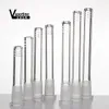 Glass Smoking Accessories Downstem Diffuser Bong 14F 18M With 14mm Female 18mm Male Joint Down Stem Dropdown Smoke 6 Cuts Water Pipe 233