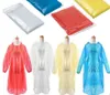 Imperméable unique à la mode Imperméables PE jetables à chaud Poncho Rainwear Manteau de pluie de voyage