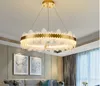 Круглый свет роскошный стеклянный лампы живущая волна в форме люстра спальня простая творческая личность ресторана