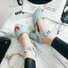 Oversized 12 13 14 15 16 17 Ladies Summer Platform Sandals Women Shoes Woman The Fish's Mouth Cingulate Thick With