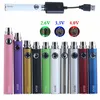 MOQ 20Pcs EVOD Preheat VV Vaporizer Battery 1100 900 650mAh Variable Voltage E Cigarette 510 Thread Vape Pen & E-Cig eGo USB Charger