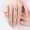 Athenaa moda simples jóias 925 sterling sier signo anel sinal para mulheres
