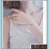 Charm Bracelets Jewelrywomens Exquisite Sier Jewelry Simple Student Personality Fresh Moonlight Forest Girlfriends Bracelet Drop Delivery 20