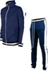 Mode mannen set rits hoodies + broek sets mannelijke trainingspak heren casual slim fit sportkleding mannelijk merk sweat shirts kleding 210720