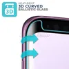 Корпус, дружественное закаленное стекло 3d Изогнутый без всплывающего экрана защитник для Samsung Galaxy Note 20 Ultra 10 9 8 S7 Edge S9 S10 S20 S21 Plus NEW