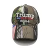 2024 Presidente presidencial estadounidense Trump Camuflaje de béisbol gorra de béisbol Trump Sombrero Bordado Imprimir Béisbol Cap de cápsulas de la elección EE. UU. Caps WXY150