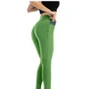 Realfine888 Whole Sex Yoga Outfit Long Pants For Women Fitness Wear Phone Pocket Hip lift Solid Color Sports Outdoors Size XS-244l