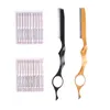 Hair Scissors Barber Knife Cutting Razor Hairdressing Thinning Shaving Thinner Trimming