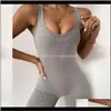 Jumpsuits Rompertjes Kleding Kleding DROP LEVERING 2021 Overalls voor Vrouwen Zomer Womens Solid Grey Jumpsuit Sexy Bodysuit Body Jump Suit Vrouw