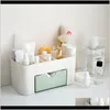Boxes Bins Plastic Cosmetic Box Der Divider Makeup Jewelry Organizer Rangement Cuisine Home Storage Ders 0Duvm Obkqe