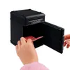 Hucha electrónica con contraseña para cajero automático, caja de dinero en efectivo, ahorro de monedas, cajero automático, caja fuerte, papel de desplazamiento automático, regalo de billetes para niños