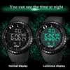 Wholesale 5 Pieces a Lot OTS 7005 Mens Watch Digital Sports Dive 50m Waterproof Army Military Watch Men Fashion Casual Watches 210527