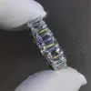 lab diamond eternity band