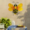 Bumble Bee Garden Accents Ward Забор 3D Скульптура Украшения Стены Домашние Висит Декоративные Объекты Статуэтки