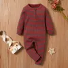 Arrival Spring and Autumn Baby Striped Jumpsuit Clothing 210528