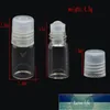 100 pcs grátis 2 ml mini pequeno rolo de vidro de amostra vazio no atomizador de garrafa para óleo essencial frasras Vazios