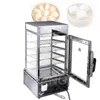 220V Electric Bread Heating Making Machine Surrounded Toughened Glass Bun Food Steamer Maker Commercial