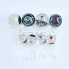 Beracky Glass Universe Roken Terp Slurper Parels Set met 14mm 20mm Solid Marble Quartz Pill voor Slasters Nagels Water Bongs DAB Olierouts