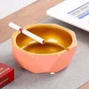 Keramisk Ashtray Hollow Out Ash Tray Nordic Modern AscherBecher Hem Office Desktop Decor RRE11334