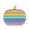Rainbow Novità Push Bubble It Fidget Giocattoli sensoriali Autism Bambini e bisogni speciali Sforzo di sollievo per adulti Fidgets