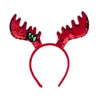 Christmas party performance headbands props supplies sequins antlers headband head buckle children039s gifts ship 10pcs3602875