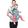 Transportörer slingrar ryggsäckar 3in1 baby wrap bärare med höftstol 360 allposition sele för född lumbal support midjepall 038461064