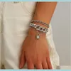 Punk Style Serrure Bracelet En Métal Pour Les Femmes Femme Vintage Or Argent Couleur Lien Bracelets Bijoux De Mode Vjdqf 9Fdwh