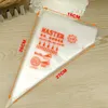 100 st / set PP Pastry Bag Cake DIY Icing Piping Cream Reusable Bags Cake dekorationsverktyg