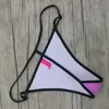 Kadın mayo karışımı kadınlar seksi arsız bikini dipler kız mayo vintage biquini mini thang bikinis t-back