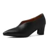 Dress Shoes Brand New Pointed Toe Black Gray Women Pumps High Heels Lady Office SA26 Plus Big Small Size 10 28 30 43 46 220303
