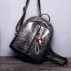 Женские моды рюкзаки для женского дизайнера кожаные сумки на плечо большой емкости рюкзак для девочек школа Femme сумка