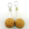 2PC 3.5cm Ultralight Kayak Canoe Buoyant Floating Cork Keyring Keychain Marine Sailing Boat Float Replacement Accessories 609 X2