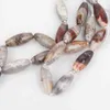 Full Strands Natural Marine Agates Nugget Loose Beads Pendant,Agates Gems Stone Oval Bracelets Women Jewelry EF-CT-323AMFJ