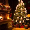 Christmas decorations room decoration tree snowman pendant LED lights flashing string starry light 3 styles 2021