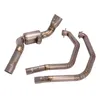 Motorcycle Exhaust System Titanium Front Link Pipe Lossless Connect Replace Original For F650GS F700GS F800 GS 2023-2023