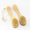 Face Brush Natural Bristle Dry Skin Exfoliation Facial Cleanser Brush Massager Face Washing Bristle Scrub Cleansing Brush2182631