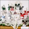 Decorações de Natal Festive Party Fontes Home Jardim 5 Pçs / Lot Tree Pendurado Gnomos Ornamentos Elk Sueco Feito Handmade Pelúcia Santa Elf Deco