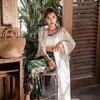 Colorfaith Kimono Cardigans Mode Mousseline de soie Été Tribal Rétro Imprimé Blouses Longues Dames Chemise Vêtements CA8091 210722