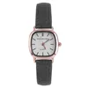 Horloges Mode Relogio Feminino Vintage dames kleine wijzerplaat vierkante jurk horloge vrouw quartz dun lederen polshorloge