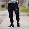 LOMAIYI Camo Joggers Herren Cargohose Herren Militär Schwarz/Camouflage Hose Reine Baumwolle Herren Cargohose mit Taschen BM305 V191108