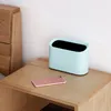 Kosz na śmieci Desktop Mini Can Tabela Home Office Shake Storage Box Cute Debris Barrel 210423