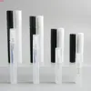 2ml 3ml 4ml 5ml Empty PP Plastic Perfume Mist Sprayer Bottles 1/10OZ 1/6OZ Mini Travel Black White Clear Spray Vialshigh qty