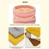 Winter Warm Scarf Cashmere Self Heating Knitting Collar Thickening Riding Towel Neck Gaiter Thickened Hiking Scarves Cycling Caps & Masks